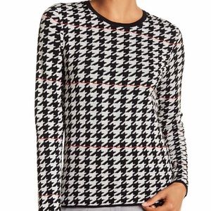 Fatma houndstooth sweater